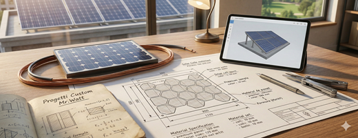 Pannelli solari su misura